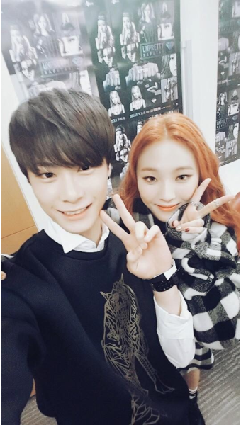 '언프리티 랩스타2' 수아 응원 아스트로 문빈촬영장 방문 '남매케미 폭발'