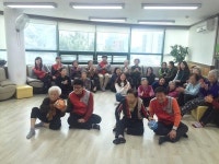 어진샘주간노인복지관, BNK투자증권 봉사단과 함께 레크리에이션 행사