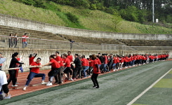 신라대학교 신라한국어교육원, 외국인 유학생 체육대회 개최