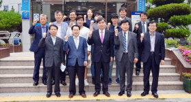 박영범 산업인력공단 이사장, 부산인력개발원 찾아 간담회