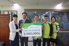 한국토지주택공사 부산울산지역본부, 기부금 300만 원 전달