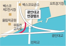 광안대교 해운대 램프 추가 건설