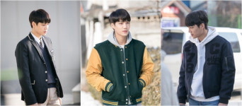 엑소 카이, 드라마 안단테에서 우월한 교복핏 선보여