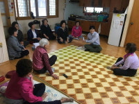 대한불교 천태종 복지재단 부산지부 삼광사, 사하구 내 경로당 방문