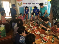 영선2동 바르게살기위원회 사랑과 공경의 국수 나눔 행사 개최