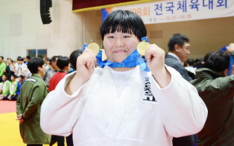여자 유도 김하윤 “적수가 없다”