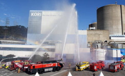 고리원전서 재난대응훈련