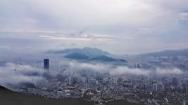[포토에세이] 황령산 봉수대에서 바라본 부산