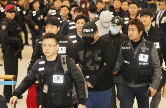 필리핀 도주 피의자 무더기 송환