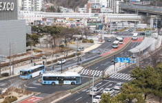 버스 U턴 안되는 해운대환승센터(올림픽교차로), 하루 만에 보수공사