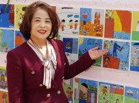 “전교생 타일 벽화사업…학교 주인의식 심어”