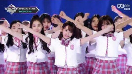 엠카운트다운서 첫 공개, 프로듀스 48 내꺼야 첫 센터는 미야와키 사쿠라