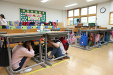 창원 한들초, 재난대응 안전한국훈련 실시