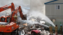 용산 4층 건물 붕괴 1966년 지어져 ‘사고 원인 조사 중’