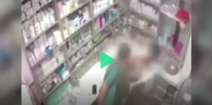 포항 약국 CCTV 영상보니…누리꾼 찔러놓고 도망가지도 않네 충격