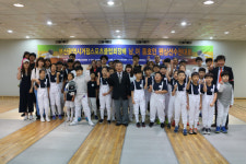 부산 거점스포츠클럽 회장배 펜싱선수권 성료