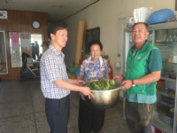 부산중구, 녹색 삶을 실천하기 위한 “대청동 옥상텃밭” 유기농 채소 나눔행사