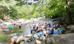 불볕더위에 지리산 등산보다 계곡 피서