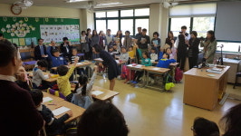 경남도교육청, 창원 안민초등학교에서 ‘한일 수업교류회’