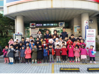 북구 화명2동 ‘힘내라! 응원박스’, 고사리 손길로 이웃사랑 실천