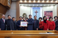 부산 사상구 주례2동 주례제일교회, 주례2동 행정복지센터에 온누리상품권 기탁