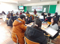 와이즈유, 양산 지역 고교서 진로지원 활동
