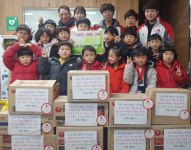 장림2동 장림태권도장 ‘사랑의 라면 전달식’