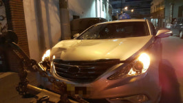 한밤 운동 중 4차선 도로로 뛰어든 60대, 택시에 치여 숨져