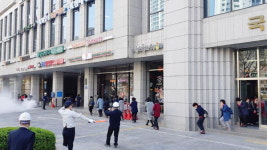 부산 동래소방서, 합동소방훈련 실시