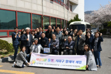 김태석 사하구청장 휠체어 체험 ‘이동 불편 없는 사하구’ 만든다