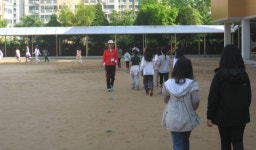 창원보건소, 초등학교 등굣길 워킹데이 운영