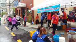 부산진구 전포2동, 사랑의 짜장면 나눔 봉사