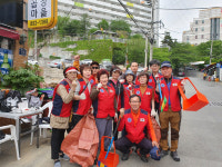 부산진구, 한국자유총연맹 양정1동분회 환경정비활동