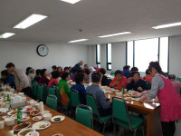 사상구 괘법동 한신2차아파트 부녀회, 경로잔치  개최