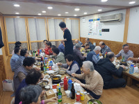 부산진구 양정1동 대원칸타빌멤버스아파트 입주자 대표회 경로잔치 개최