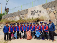 사상구 학장동 바르게살기위원회, 학장천 환경정비 실시