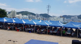 신평1동, 2019년 경로위안잔치 개최