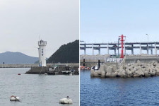 남천항·삼포항 등대 설치