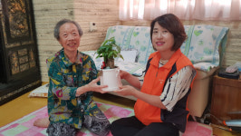 남구 감만2동, 반려식물과 함께 홀로어르신들께 찾아갑니다