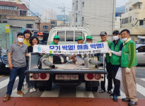 서구 동대신2동 새마을지도자협의회「구석구석 주민자율방역」실시