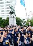 대학생도, 예술인도 거리로 나와 “아베 경제침략 규탄”