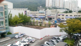 하필이면 공사장 옆 경찰 직장어린이집