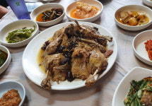 옻나무 껍질 삶은 물로 촌닭 끓여내니 ‘보약 밥상’