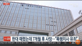 얼굴 한대 맞고 병원에서 7개월 후 사망.... ‘폭행치사’로 징역 3년