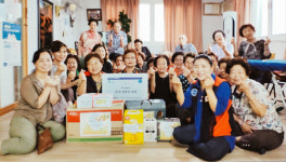 한국자유총연맹 봉래2동분회, 추석맞이 관내 경로당 방문