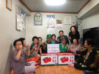 아미동 새마을협의회, 아미 경로당 추석맞이 방문