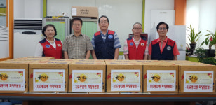 사상구 자유총연맹 학장동분회, 추석위문 라면 후원