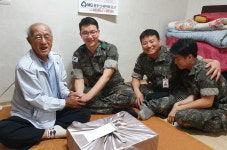 부산지방보훈청, 6·25 참전 유공자 어르신 방문