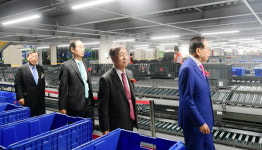 다이소 허브센터 가동…부산국제물류도시 도약 발판 기대