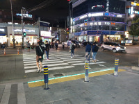 부산 남구, LED 바닥형 보행신호등 2곳 설치